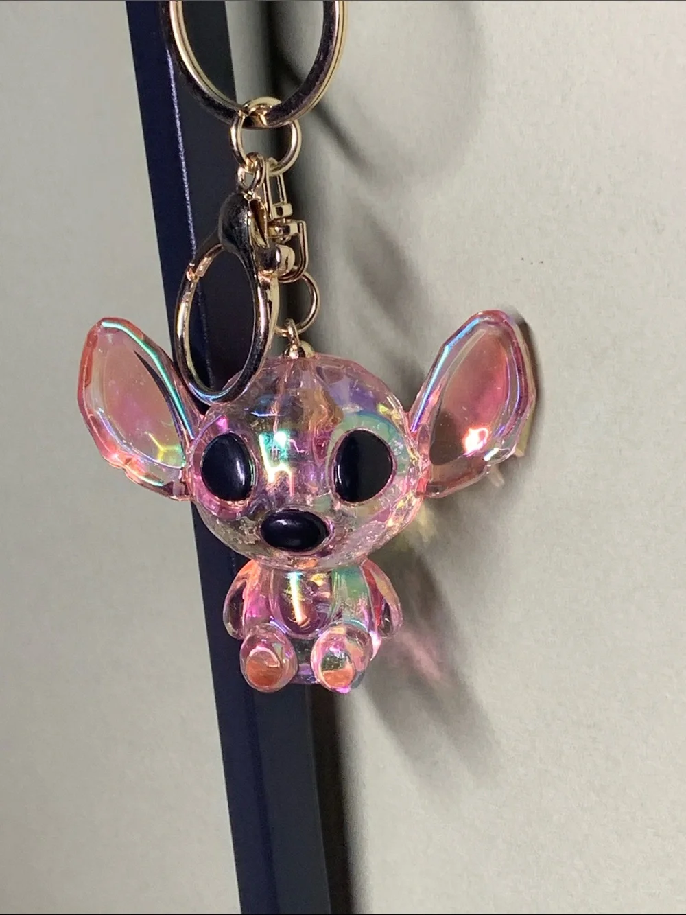 Charm Buddy Keychain - Pink Angel